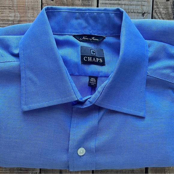 Chaps Other - Chaps Non-Iron Classic Fit Dress Shirt